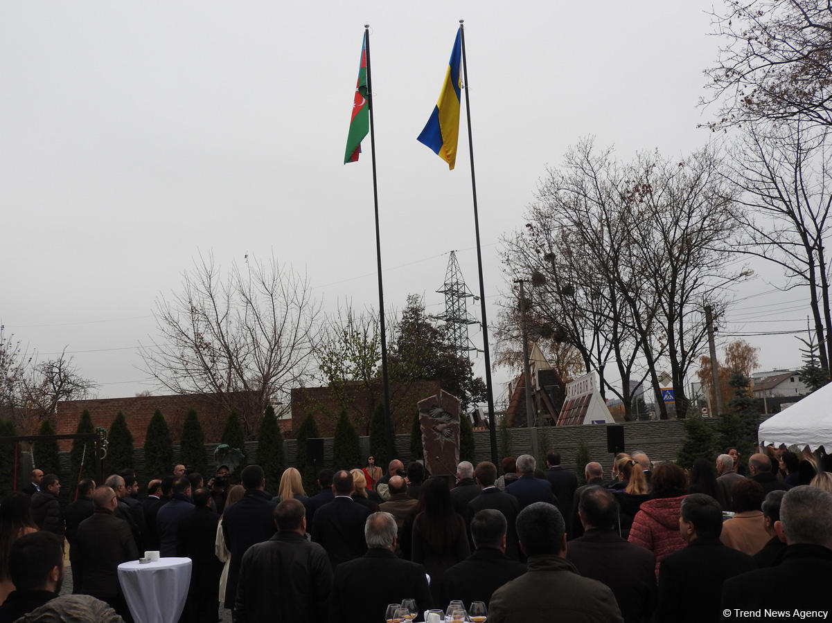 Ukraynada Azərbaycanın ilk Mədəniyyət və İnformasiya Mərkəzinin açılışı olub (FOTO)
