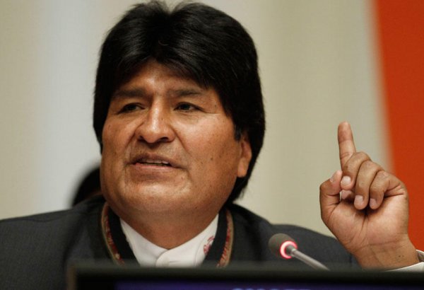 Bolivia’s Morales denounces protests by 'violent groups'