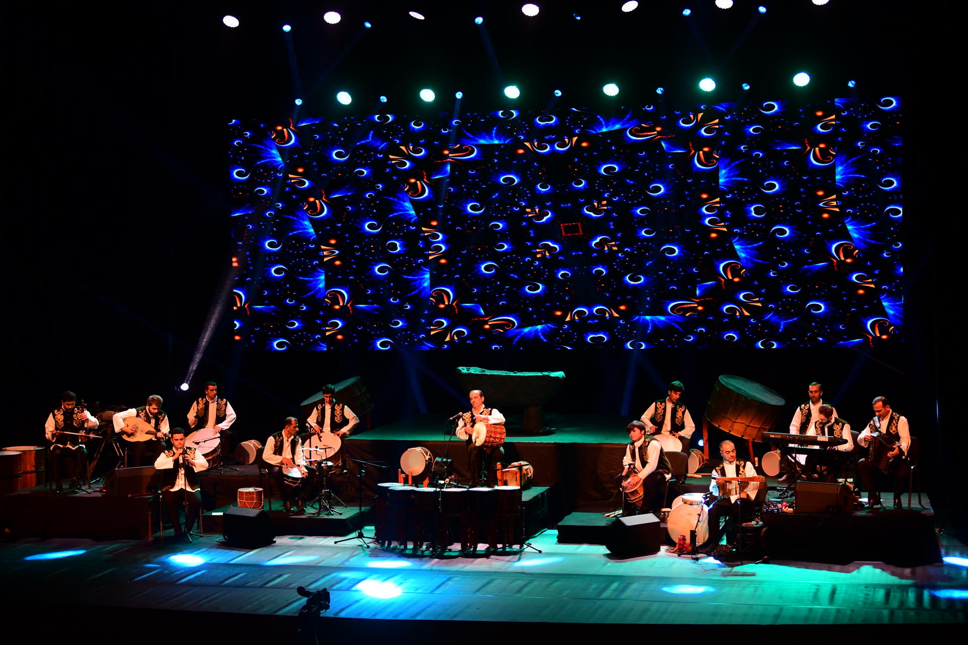 Heydər Əliyev Mərkəzində “Natiq” ritm qrupunun konserti olub (FOTO/VİDEO)