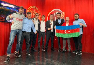 Азербайджанская команда "Как по маслу" завоевала кубок Лиги смеха - 2019 в Украине (ФОТО)
