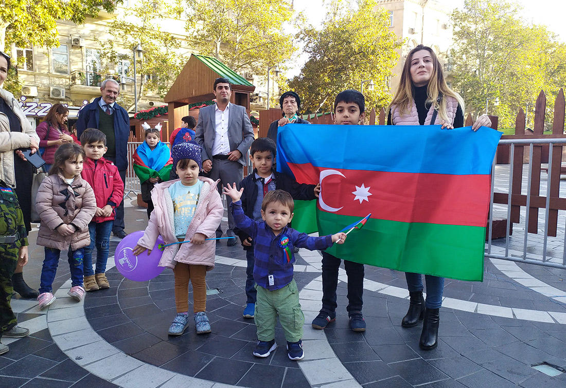 Грандиозная акция от волонтеров диаспоры Азербайджана (ФОТО)