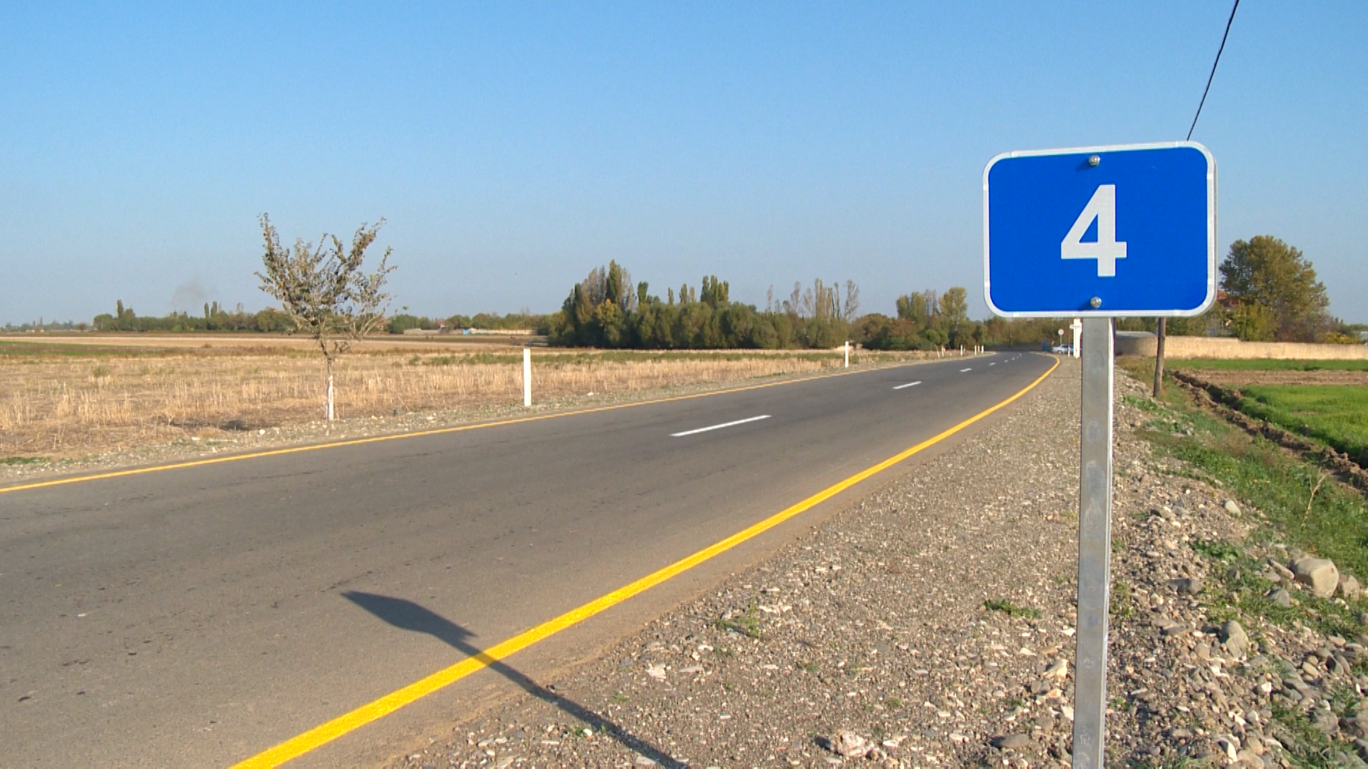 В Агджабеди реконструирована 18-километровая дорога местного значения (ФОТО)