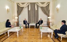 Azerbaijani president receives Executive Vice Chairman/CEO of Conference of Presidents of Major Jewish Organizations (PHOTO)