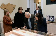 Cəlil Məmmədquluzadənin ev-muzeyinin əsaslı təmirdən sonra açılışı olub (FOTO)