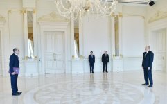 President Aliyev receives credentials of incoming Jordanian ambassador (PHOTO)