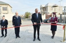 Президент Ильхам Алиев принял участие в открытии железнодорожной станции "Пиршаги" (ФОТО) (версия 3)