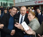 Президент Ильхам Алиев принял участие в открытии после реконструкции линии Сабунчи-Пиршаги Бакинской кольцевой железной дороги (ФОТО) (версия 5)