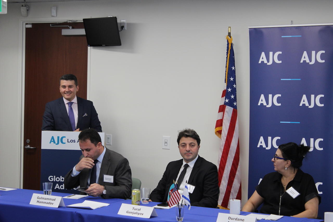 Глава азербайджанской общины Нагорного Карабаха встретился с руководством Американского еврейского комитета (ФОТО)