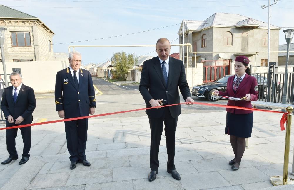 President Ilham Aliyev inaugurates Pirshaghi railway Station (PHOTO)