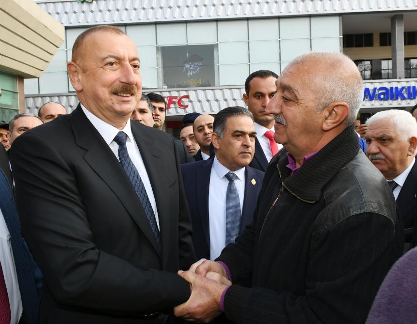 President Ilham Aliyev inaugurates Pirshaghi railway Station (PHOTO)