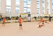 Birinci vitse-prezident Mehriban Əliyeva “Lujniki” Olimpiya Kompleksində Gimnastika Mərkəzi ilə tanış olub (FOTO) - Gallery Thumbnail
