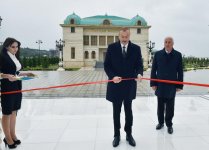 Azerbaijani president inaugurates Sumgayit Mugham Center (PHOTO)