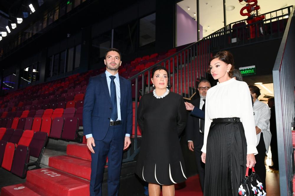 First Vice-President Mehriban Aliyeva visited Gymnastics Center in Luzhniki Olympic Complex (PHOTO)