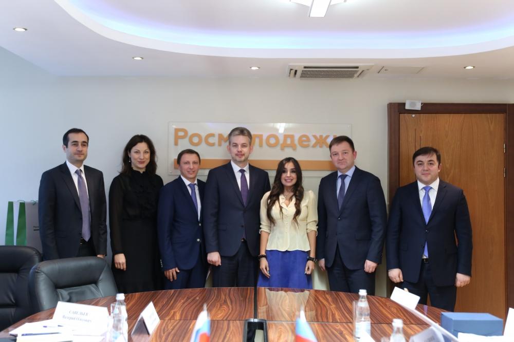 VP of Heydar Aliyev Foundation Leyla Aliyeva holds bilateral meetings in Moscow (PHOTO)