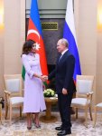 First Vice-President Mehriban Aliyeva met with Russian President Vladimir Putin (PHOTO)