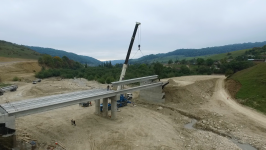 Завершается реконструкция новой части автодороги Губа-Хыналыг (ФОТО)