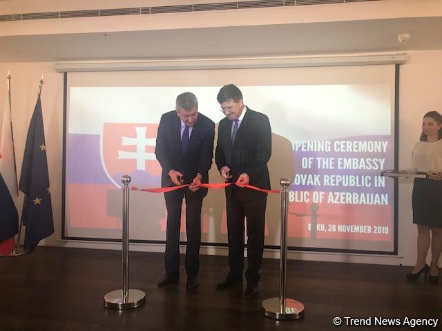 Мирослав Лайчак: Открытие посольства Словакии послужит укреплению отношений с Азербайджаном (ФОТО)