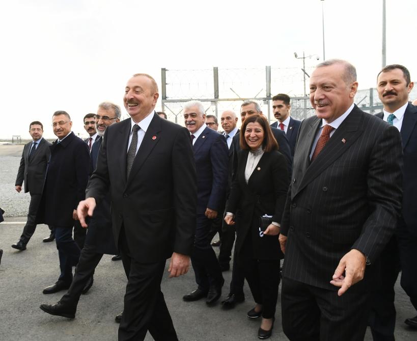 Azerbaijani president attends TANAP-Europe connection opening ceremony in Turkey’s Edirne (PHOTO)