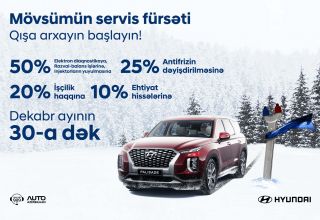"Hyundai"dan mövsümün servis fürsəti!