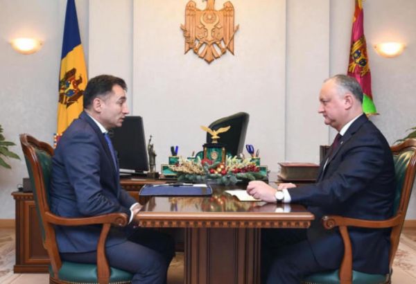 Игорь Додон провел рабочую встречу с послом Азербайджана