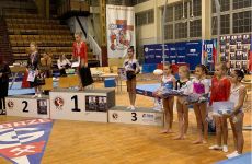 Азербайджанские гимнастки вернулись с медалями из Польши (ФОТО)