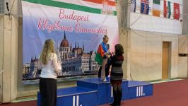 Азербайджанская гимнастка завоевала четвертую медаль за один месяц (ФОТО)