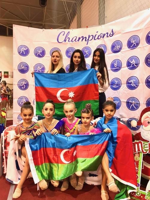 Азербайджанская гимнастка завоевала четвертую медаль за один месяц (ФОТО)