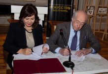 Искусство без границ: Чингиз Фарзалиев и Гульмира Шалабаева договорились о сотрудничестве (ФОТО)