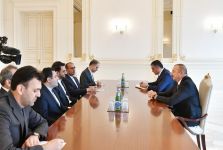 Президент Ильхам Алиев принял министра связи и информационных технологий Ирана (ФОТО) (версия 2)
