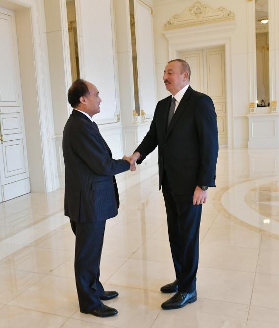 Президент Ильхам Алиев принял  генсека  Международного телекоммуникационного союза (ФОТО) (ОБНОВЛЕНО)