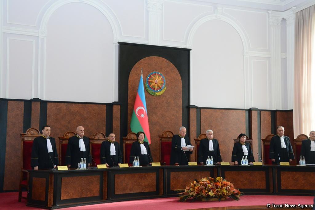 Plenum of Azerbaijan’s Constitutional Court issues decision on conformity of parliament's dissolution with Constitution (PHOTO)