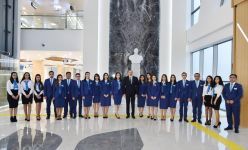 Azerbaijani president attends opening of ASAN Hayat complex in Shamakhi (PHOTO)