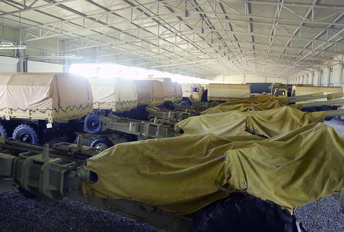 В прифронтовой зоне проверена боеготовность артиллеристов азербайджанской армии (ФОТО/ВИДЕО)