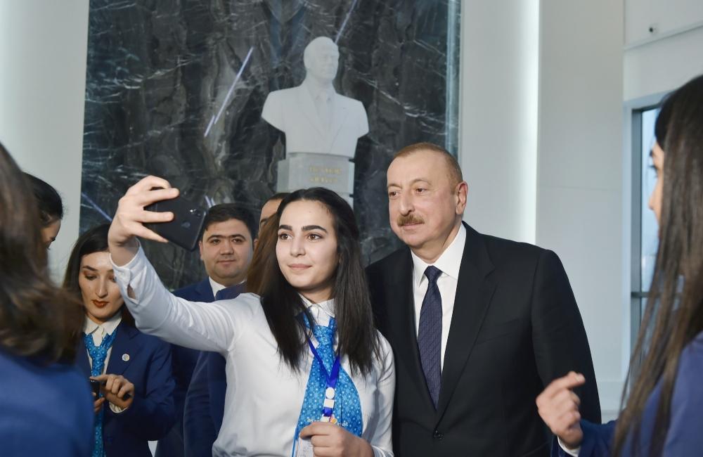 Azerbaijani president attends opening of ASAN Hayat complex in Shamakhi (PHOTO)