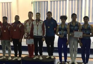 Азербайджанские гимнасты вернулись с медалями с международного турнира в России