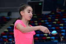 Milli Gimnastika Arenasında Azərbaycan Gimnastika Federasiyasının Birinci estafet yarışları keçirilir (FOTO/VİDEO)