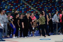 Milli Gimnastika Arenasında Azərbaycan Gimnastika Federasiyasının Birinci estafet yarışları keçirilir (FOTO/VİDEO)