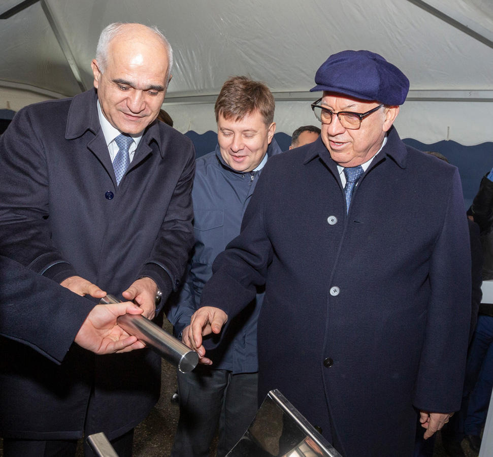 Groundbreaking ceremony for Helicopter Service and Repair Center held in Azerbaijan (PHOTO)