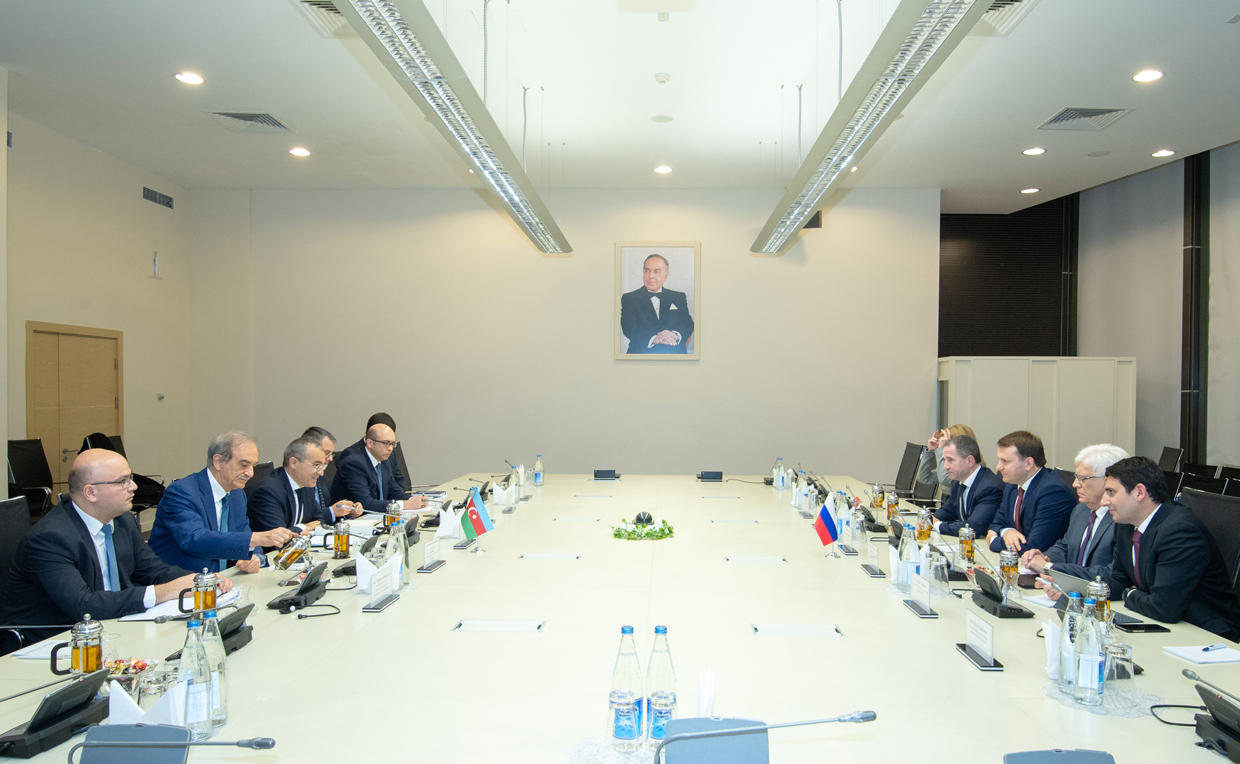 Azərbaycan-Rusiya arasında Niyyət Protokolu imzalanıb (FOTO)