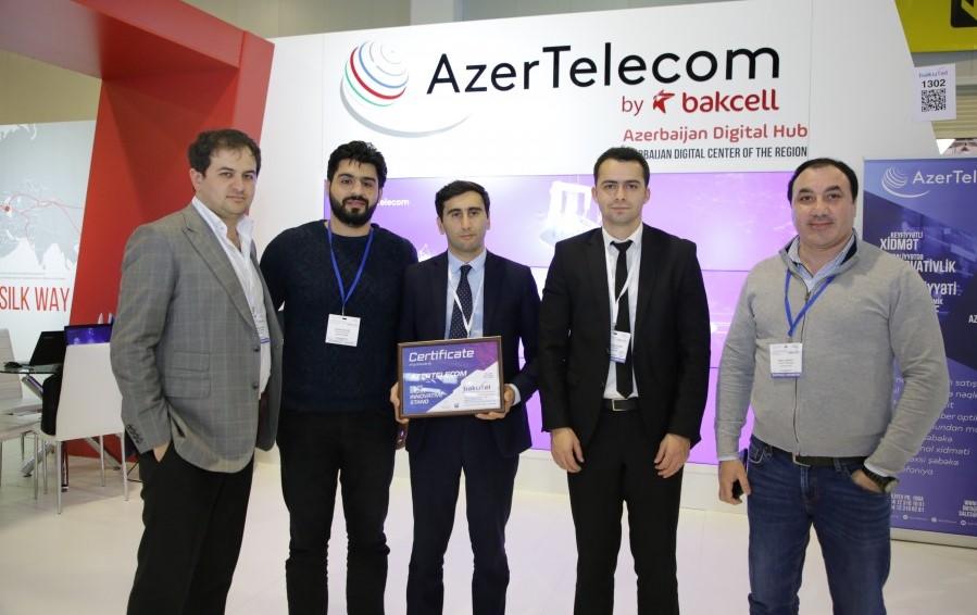 AzerTelecom-un stendi “Bakutel-2019” sərgisində ən innovativ stend seçilib (FOTO)
