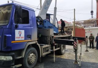 В окрестностях столицы Азербайджана идет масштабная реконструкция сетей электроснабжения (ФОТО)