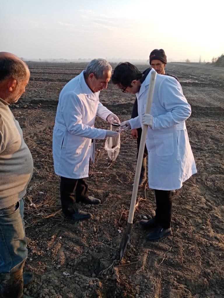 Сотрудники АПБ провели мониторинги на посевных площадях в Барде (ФОТО)