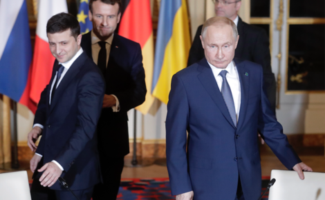В Париже завершились переговоры Путина и Зеленского
