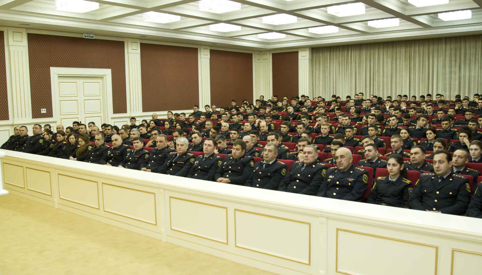 DİN-in Polis Akademiyasında anım mərasimi keçirildi (FOTO)