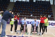 Чемпионат Азербайджана по бочче - солнечные дети и танцы на колясках (ФОТО)