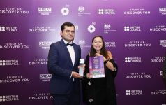 Вице-президент Фонда Гейдара Алиева Лейла Алиева приняла участие в церемонии объявления победителей Study UK Alumni Awards 2019 (ФОТО)