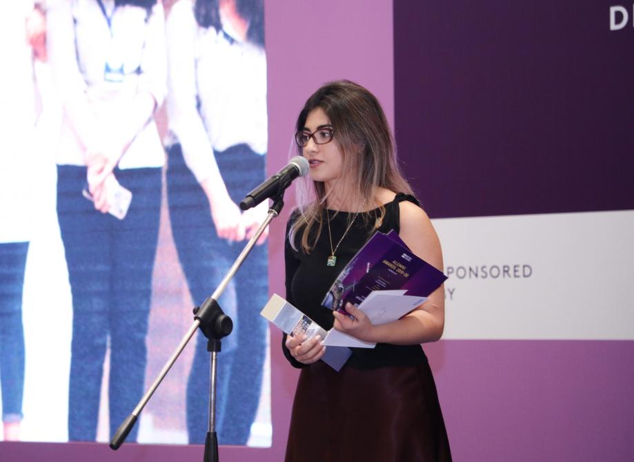 Heydər Əliyev Fondunun vitse-prezidenti Leyla Əliyeva “Study UK Alumni Awards 2019”un qaliblərinin elan olunması mərasimində iştirak edib (FOTO)