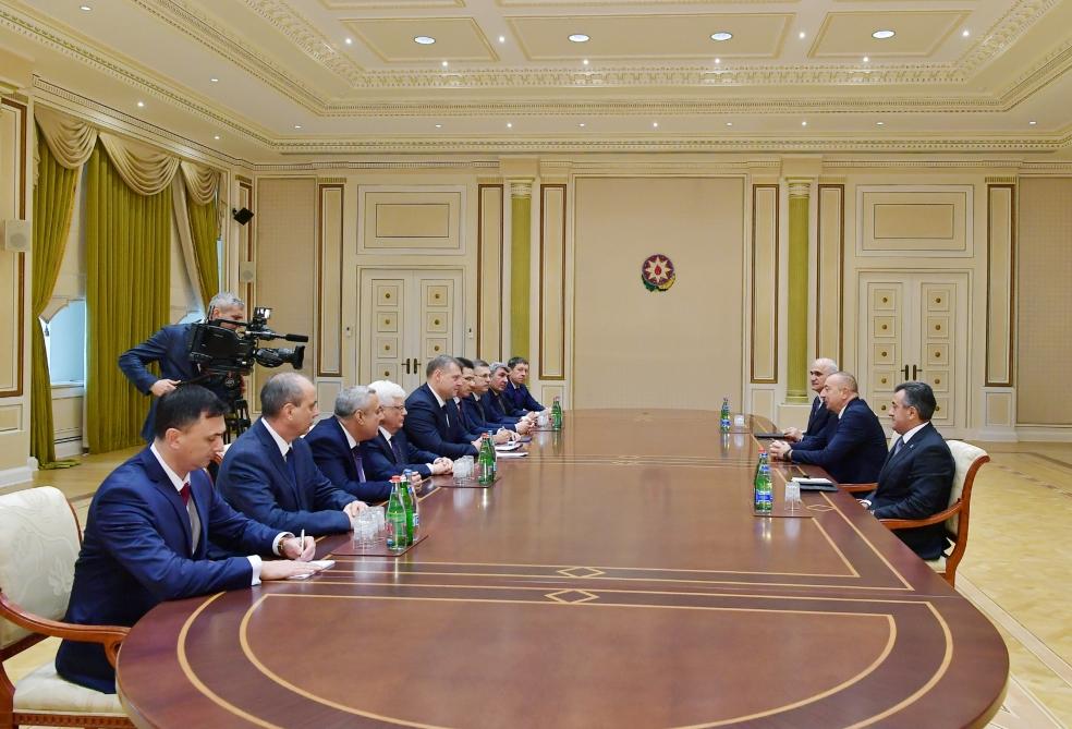 Президент Ильхам Алиев принял губернатора Астраханской области (ФОТО) (версия 2)