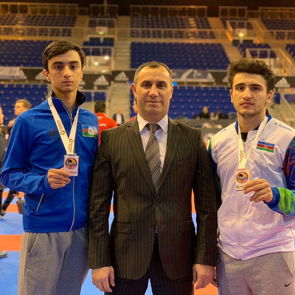 Azərbaycan karateçiləri İtaliyada 3 medal qazandı (FOTO)