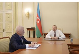 President Ilham Aliyev receives head of Azerbaijan’s AzerEnergy OJSC (PHOTO)